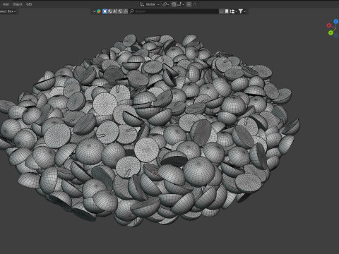 Split Mung beans bowl 3Dモデル