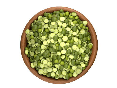 Split pea Bowl Modèle 3D