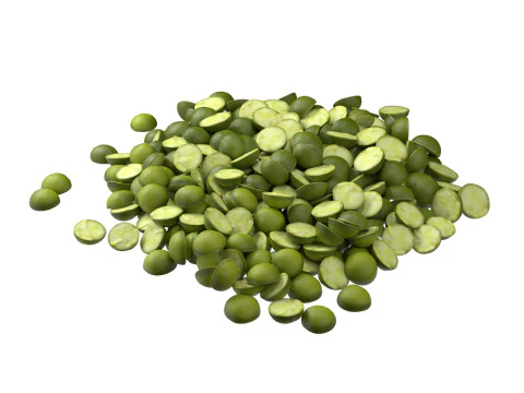 Gespleten erwtenstapel 3D Model