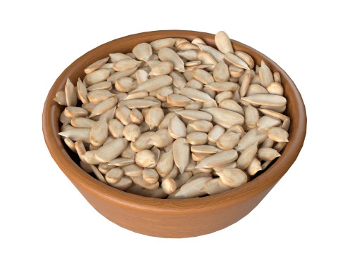 Sunflower seed bowl 3D Model