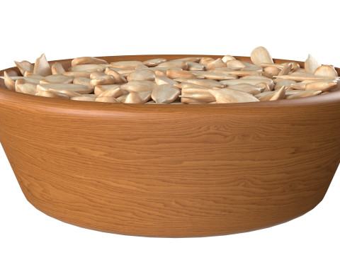 Sunflower seed bowl 3D 모델