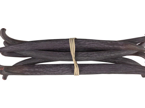 Vanilla Sticks Bunch v1 3D Model