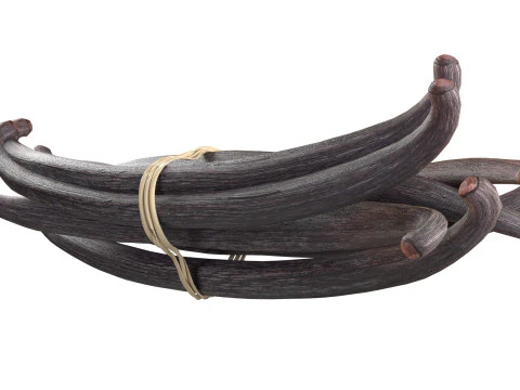 Vanilla Sticks Bunch v1 3D Model