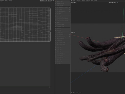 Vanilla Sticks Bunch v1 3D Model