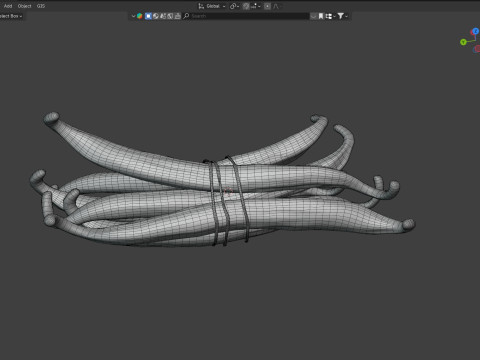 Vanilla Sticks Bunch v2 Modello 3D
