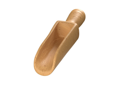 Wooden scoop 3D-Modell