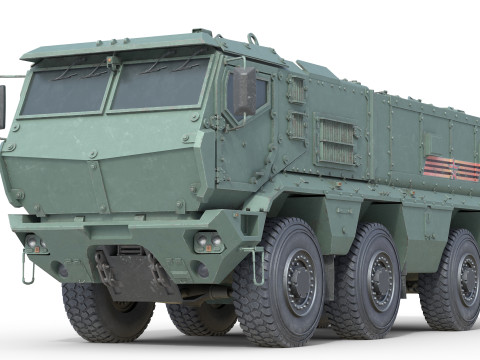 KAMAZ 63968 Typhoon MRAP Vehicle 3D 모델