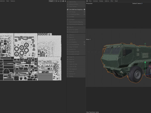 KAMAZ 63968 Typhoon MRAP Vehicle 3D 모델