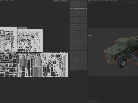 Veicolo militare Kraz Shrek Modello 3D
