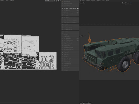 MAZ 74106 Semi Trailer 3D Model