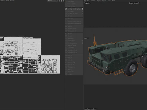 MAZ 74106 Semi Trailer 3D Model
