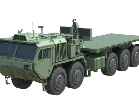 Camion portacontainer Oshkosh PLS A1 M1074A1 Modello 3D