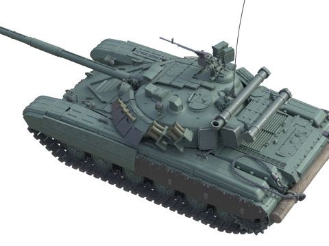 T64 Main Battle Tank Model 3D