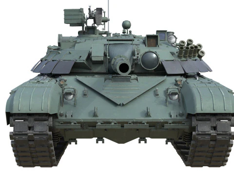 T64 Main Battle Tank 3D Model