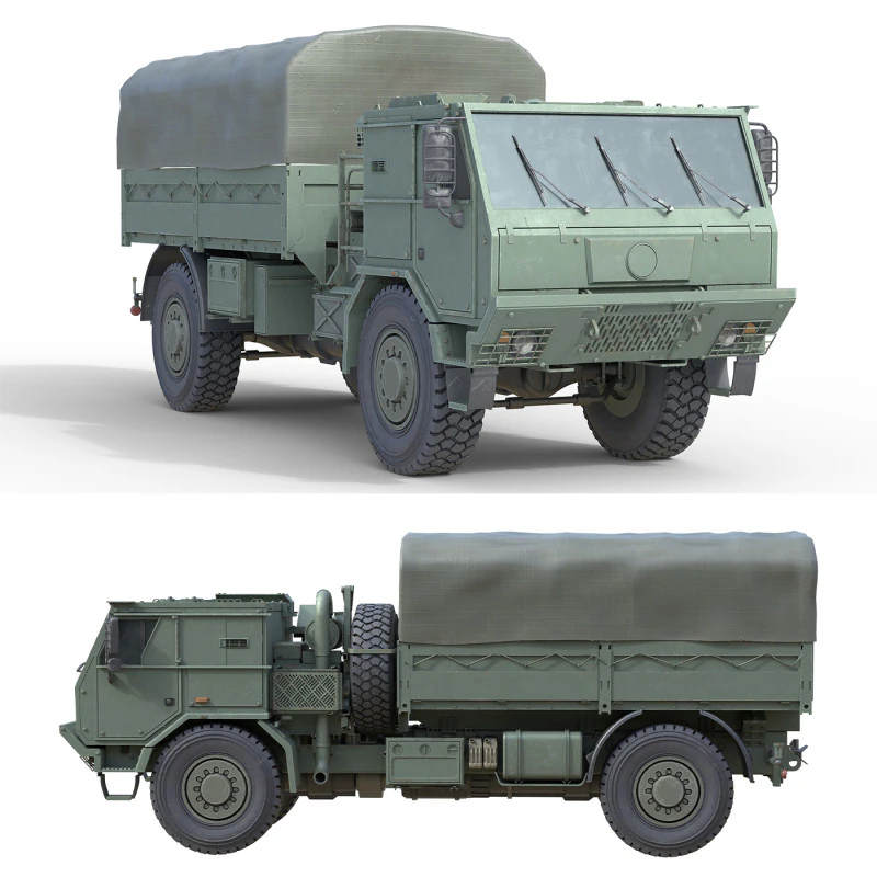 Tatra 815-7 4x4 3D Model .c4d .max .obj .3ds .fbx .stl .blend