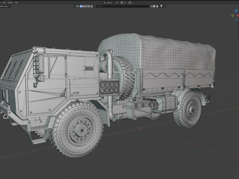 Tatra 815-7 4x4 Model 3D