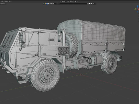 Tatra 815-7 4x4 3D Model