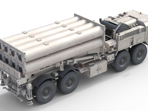 Terminal High Altitude Area Defense THAAD 3D Модель