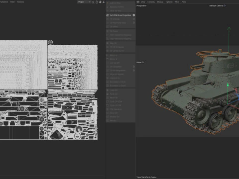 Type 97 Chi-Ha medium tank 3D Model