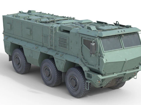 5 Military Vehicles Collection V31 3D Model