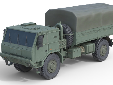 5 Military Vehicles Collection V32 3D Модель
