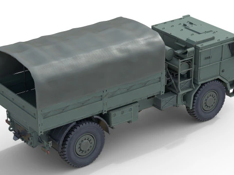 5 Military Vehicles Collection V32 3D Model
