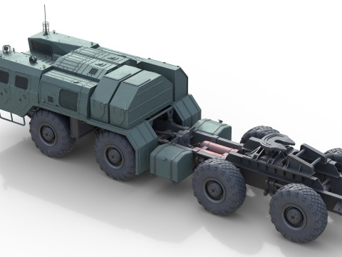 10 Military Vehicle Collection v16 3D Модель