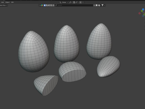 Almond Modelo 3D