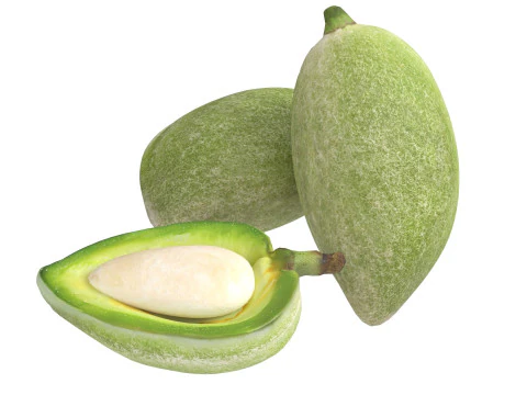 Almond green set 3D Model