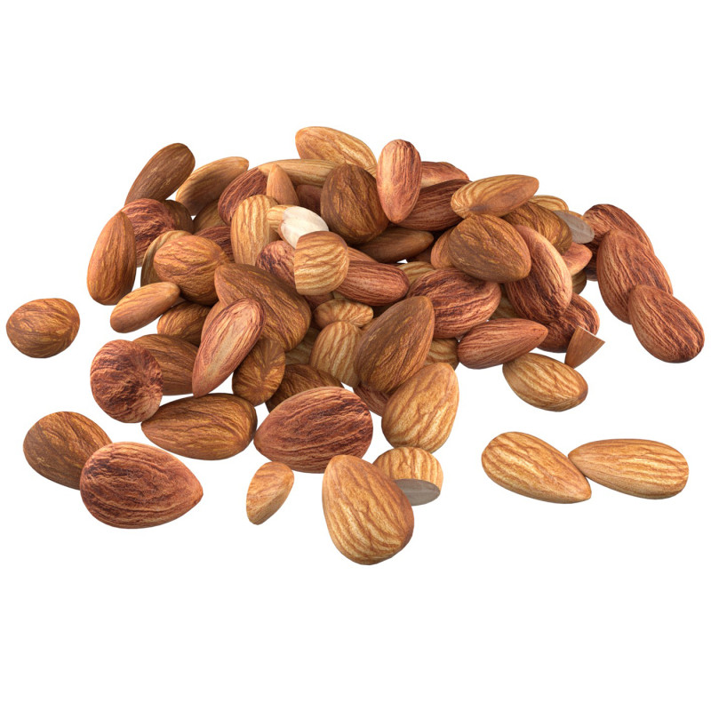 Almond pile 3D 模型 .c4d .max .obj .3ds .fbx .stl .blend