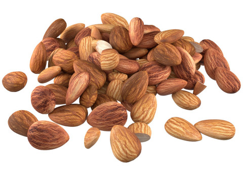 Almond pile Modèle 3D