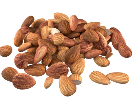 Almond pile 3D 模型