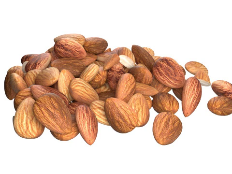 Almond pile 3D Model