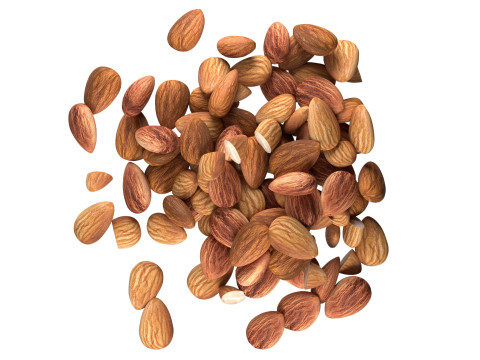 Almond pile 3D 模型