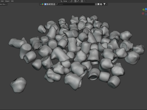 Beet Seed Modelo 3D
