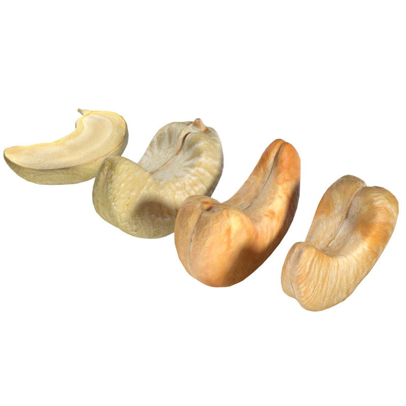 Cashew Nuts 3D-Modell .c4d .max .obj .3ds .fbx .stl .blend
