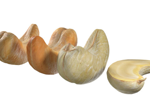 Cashew Nuts 3D-Modell