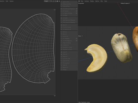Cashew Nuts 3D-Modell
