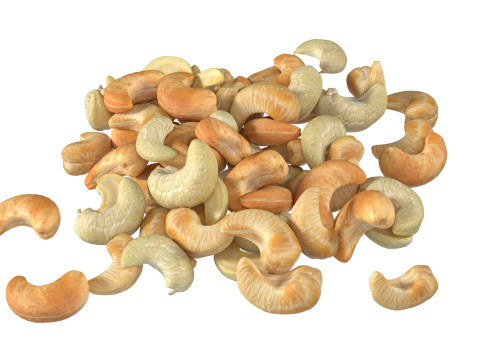 Cashew pile 3D मॉडल