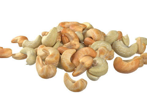 Cashew pile 3D मॉडल