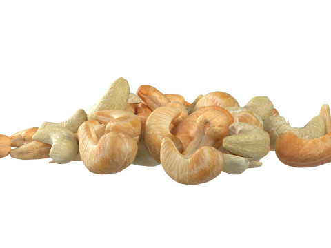 Cashew pile 3D मॉडल