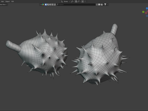 Chestnut green Modelo 3D