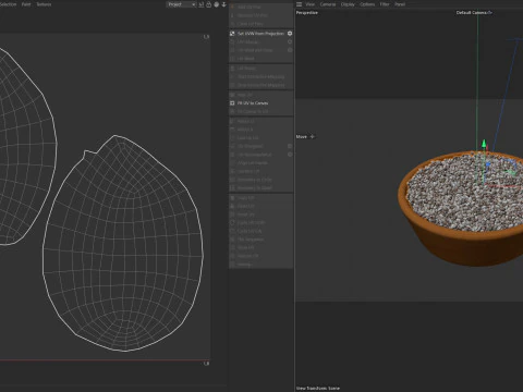 Chia Seeds Bowl 3D Model