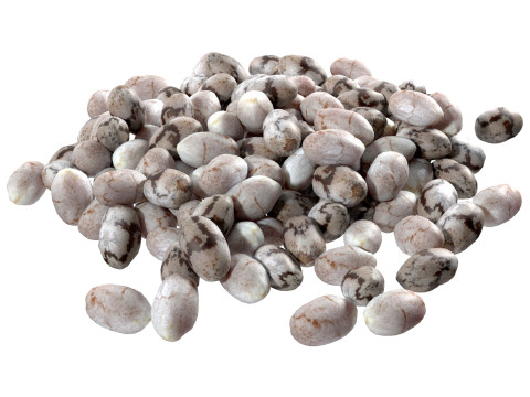 Chia seeds pile Modelo 3D