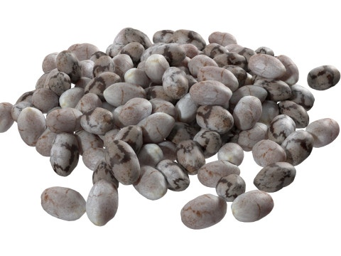 Chia seeds pile Modelo 3D