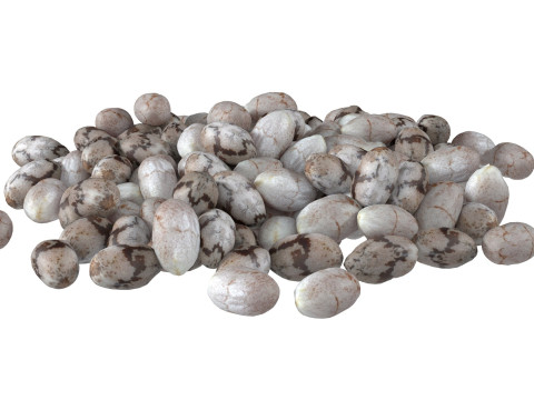 Chia seeds pile Modelo 3D