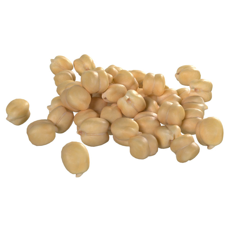 Chickpea pile 3D मॉडल .c4d .max .obj .3ds .fbx .stl .blend