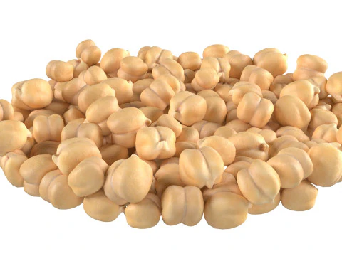 Chickpeas Bowl 3D Model