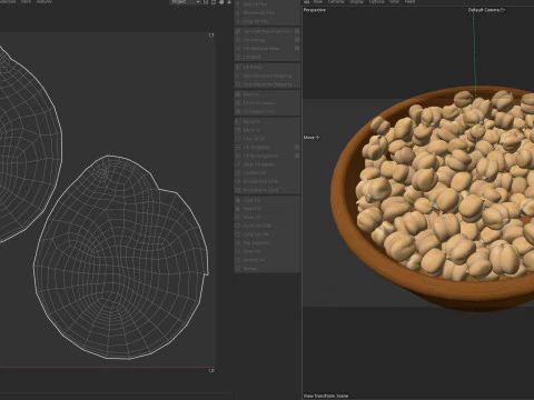 Chickpeas Bowl 3D Model