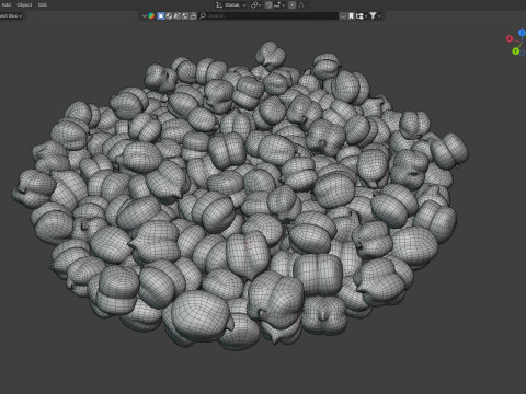 Chickpeas Bowl Model 3D